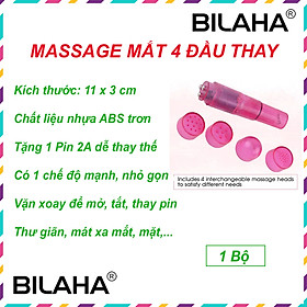 Bút Massage Mắt Mini Cầm Tay Chống Thâm Quầng, Bọng Mắt, Giảm Xoang, Giảm Bọng Mắt (Có Hàng Sẵn) (Hàng Chính Hãng)