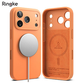 Ốp lưng cho iPhone 17 Pro Max / 17 Pro / 17 / Air RINGKE Silicone Magnetic - Hàng Chính Hãng