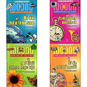 Bộ 04 Cuốn Mười Vạn Câu Hỏi Vì Sao (Tái bản 2019) - Tặng kèm sổ tay