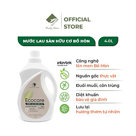 Nước lau sàn hữu cơ đuổi muỗi hương Sả Chanh 4000ml thương hiệu Ecocare