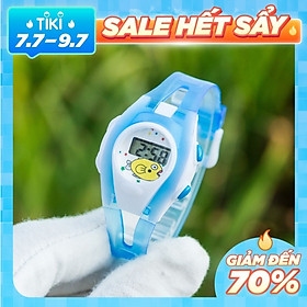 Đồng Hồ Điện Tử Thông Minh Unisex Cực Dễ Thương - Te02 - Dây Đeo Silicone dẻo thảo mái - Thiết Kế Nhân Vật Hoạt Hình Siêu Cute