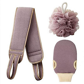 Mua Bộ cọ lưng  phụ kiện tắm 3 chi tiết tiện dụng