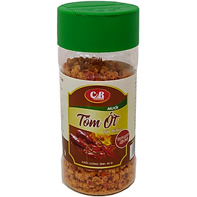 Muối Tôm Ớt Tây Ninh C&B - Hộp 50G