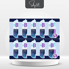 Hộp 10 Mặt Nạ Dưỡng Ẩm, Hỗ Trợ Thu Nhỏ Lỗ Chân Lông Chiết Xuất Vitamin B Foodaholic Derma Soothing Moisture Mask 23g x10