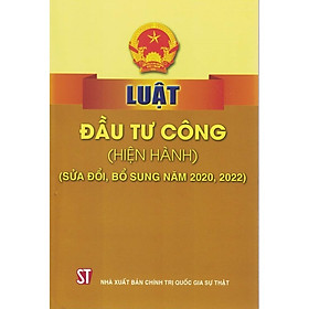 Luật Đầu tư công (hiện hành) - 2022