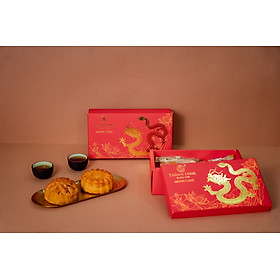 [10 vị] Bánh trung Thu Ít Ngọt Nhân Mặn/ Ngọt/ Chay Thành Long - Bánh Nướng 150g - Bánh Lẻ Date Mới