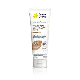 Kem chống nắng Cancer Council - BB Cream 3 trong 1 SPF50+/PA++++ 50ml