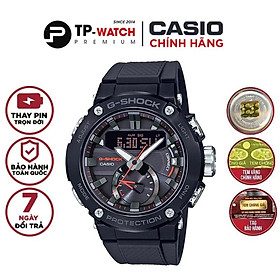 Đồng Hồ Nam Dây Nhựa Casio G-Shock GST-B200B-1ADR G-Steel Bluetooth | NĂNG LƯỢNG MẶT TRỜI | GST-B200B-1A