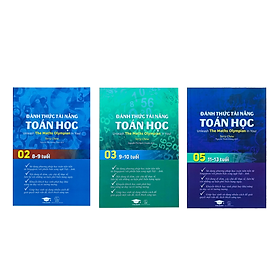 Sách Đánh Thức Tài Năng Toán Học 2, 3 Và 5 ( Combo 3 Cuốn ) - Tổng hợp kiến thức toán học lớp 2 đến lớp 6 Nhà Sách Á Châu Books