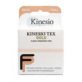 Băng dán hỗ trợ vận động Kinesio Taping - Kinesio Tex GOLD FP - Cuộn 0.5cm x 5m