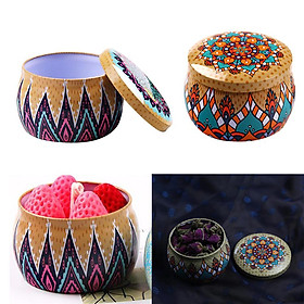 2pcs Kitchen Spice Jar Cruet Tea Coffee Beans Candy Cookies Storage Box