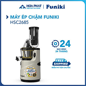 Máy ép chậm Funiky HSC2685 - Công suất 250W - Dung tích 1000ml - Bảo hành 24 tháng - Hàng chính hãng