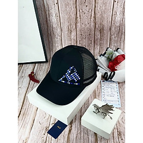 Nón kết, mũ lưỡi trai con gà vải kaki phối lưới thời trang nam nữ cao cấp