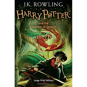 Hình ảnh Harry Potter Part 2: Harry Potter And The Chamber Of Secrets (Hardback) Large Print Edition (Harry Potter và Phòng chứa bí mật) (English Book)