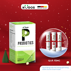 Thực phẩm bảo vệ sức khỏe KUDOS PROBIOTICS (30 viên/hộp)