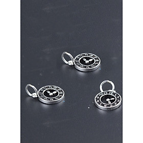 Combo 3 cái charm bạc hình đồng hồ treo - Ngọc Quý Gemstones