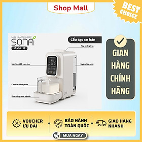 Máy Làm Sữa Hạt Tự Động 2GOOD SONA I8 (1,2 Lít) - Tự Động Nấu, Tự Động Vệ Sinh, Khử Sạch Vi Khuẩn Và Mùi Thực Phẩm- Hàng Chính Hãng