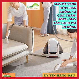 MÁY ĐA NĂNG HÚT CHÂN KHÔNG VÀ GIẶT THẢM, SOFA - MÁY LÀM SẠCH VẢI DI ĐỘNG UWANT B100 