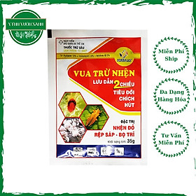 Mua Thuốc trừ sâu vua trừ nhện usatabon 17.5wp lưu dẫn 2 chiều trừ nhện đỏ  rệp sáp  bọ trĩ gói 35gr