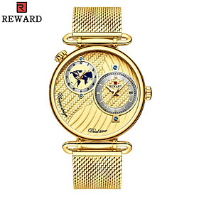 REWARD Men Sport Watches Waterproof Outdoor Wristwatch Men's Quartz Military Army Watch Dual Display for Men
