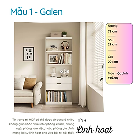 Mua Tủ trang trí thương hiệu SMLIFE (nhiều mẫu  có thể đổi size và màu sắc)