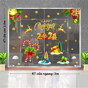 Mua Decal trang trí NOEL 2024 combo số 56