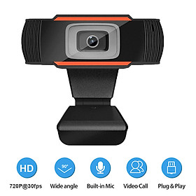 1080P Webcam Auto Focus USB Web Camera Built-in Noise Reduction Microphone for Laptop Desktop