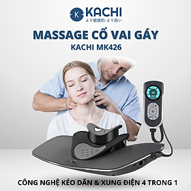 Máy Trị Liệu Cổ Vai Gáy Kachi MK426 - Giải Pháp Giảm Đau Mỏi, Phục Hồi Cột Sống Cổ Tại Nhà - hàng chính hãng