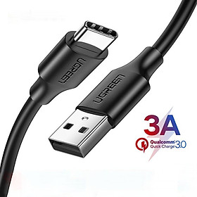 Mua Cáp sạc nhanh Type-C Hãng sản xuất UGREEN 60225 dòng tối đa 3A  độ dài 3m màu trắng  siêu bền - Hàng nhập khẩu chính hãng