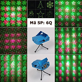 Mua Bán Đèn Laser Mini 6 trong 1 sân khấu  vũ trường  trang trí Karaoke Siêu rẻ