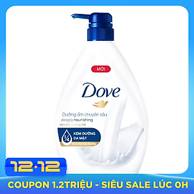 Sữa Tắm Dưỡng Ẩm Chuyên Sâu Dove Deeply Nourishing (530g)