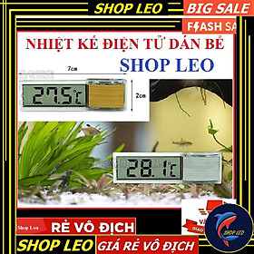 NHIỆT KẾ ĐIỆN TỬ DÁN NGOÀI BỂ CÁ - NHIỆT KẾ ĐẸP GIÁ RẺ - NHIỆT KẾ BỂ CÁ