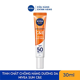 Tinh chất chống nắng NIVEA VITAMIN C&E Dưỡng da sáng khỏe SPF50 PA+++ (30ml) - 98318