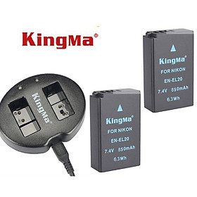 Mua Combo pin sạc Kingma cho Nikon EN-EL20  Hàng chính hãng