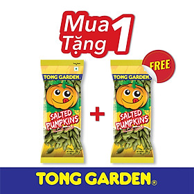 Hình ảnh MUA 1 TẶNG 1 HẠT BÍ ĐỎ TẨM MUỐI TONG GARDEN 25G/ Salted Pumpkin 25g