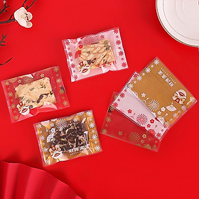 Mua Túi gói kẹo Nougat  Túi đựng bánh cookie  vỏ túi đóng kẹo hạnh phúc size 7 x 9.5 cm (múa lân)