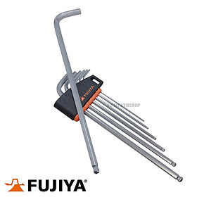 Bộ cờ lê lục giác có đầu bi (dài) FUJIYA LB330-7S