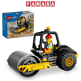 Đồ Chơi Lắp Ráp Xe Lu Công Trình - Construction Steamroller - Lego City 60401 (78 Mảnh Ghép)