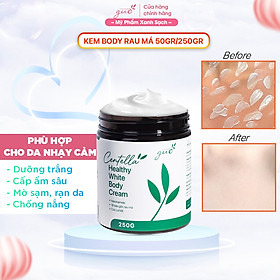 KEM BODY DƯỠNG TRẮNG MỊN DA RAU MÁ, NÂNG TONE TỨC THÌ, MỜ SẠM, THẨM THẤU NHANH - Centella Healthy White Body Cream GUO