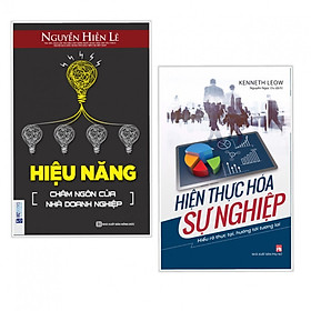 Combo Hiệu Năng Châm Ngôn Của Nhà Doanh Nghiệp + Hiện Thực Hóa Sự Nghiệp (Tặng Bookmark Phương Đông)