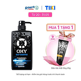 Dầu gội cho nam sạch sâu giảm ngứa Oxy Deep Shampoo