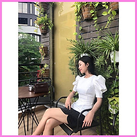 Áo thiết kế tay phồng anna top