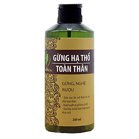 Gừng hạ thổ toàn thân Wonmom