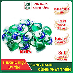 Viên giặt Tide posd 3in1. Sự kết hợp của nước giặt, chất làm sáng