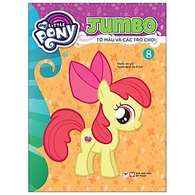 Sách My Little Pony - Jumbo Tô Màu Và Các Trò Chơi 8