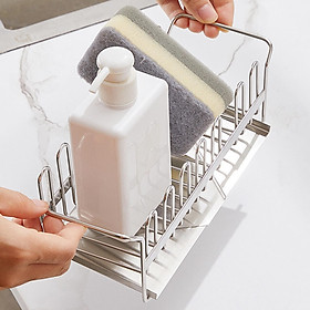 Kitchen Sink Caddy Organizer for Hand Soap Bottles Sink  Soap Dispenser