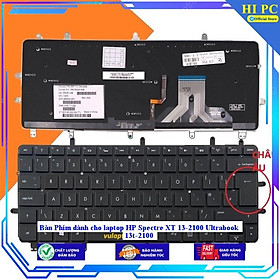 Bàn Phím dành cho laptop HP Spectre XT 13-2100 Ultrabook 13t-2100 - Hàng Nhập Khẩu