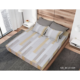 Bộ ga chun chần cotton Sông Hồng 200 cm x 220 cm