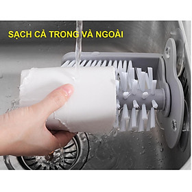 Mua Dụng cụ cọ rửa ly tiện lợi  dụng cụ nhà bếp thông minh rửa cốc chén 2 mặt cùng lúc đồ gia dụng nhà bếp GD169-CoRLy