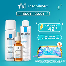 Bộ dưỡng chất giúp cải thiện và làm sáng da La Roche Posay Pure Vitamin C10 Serum